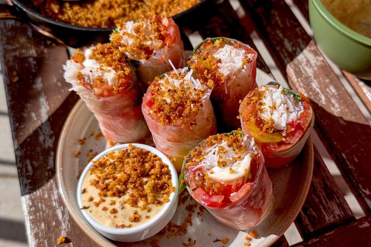 Caprese Summer Rolls