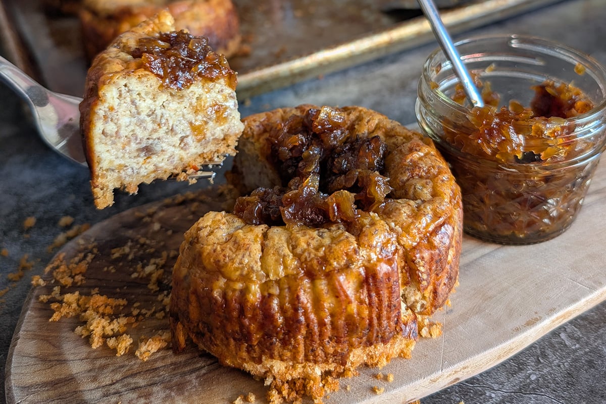 Cheesesteak Cheesecake