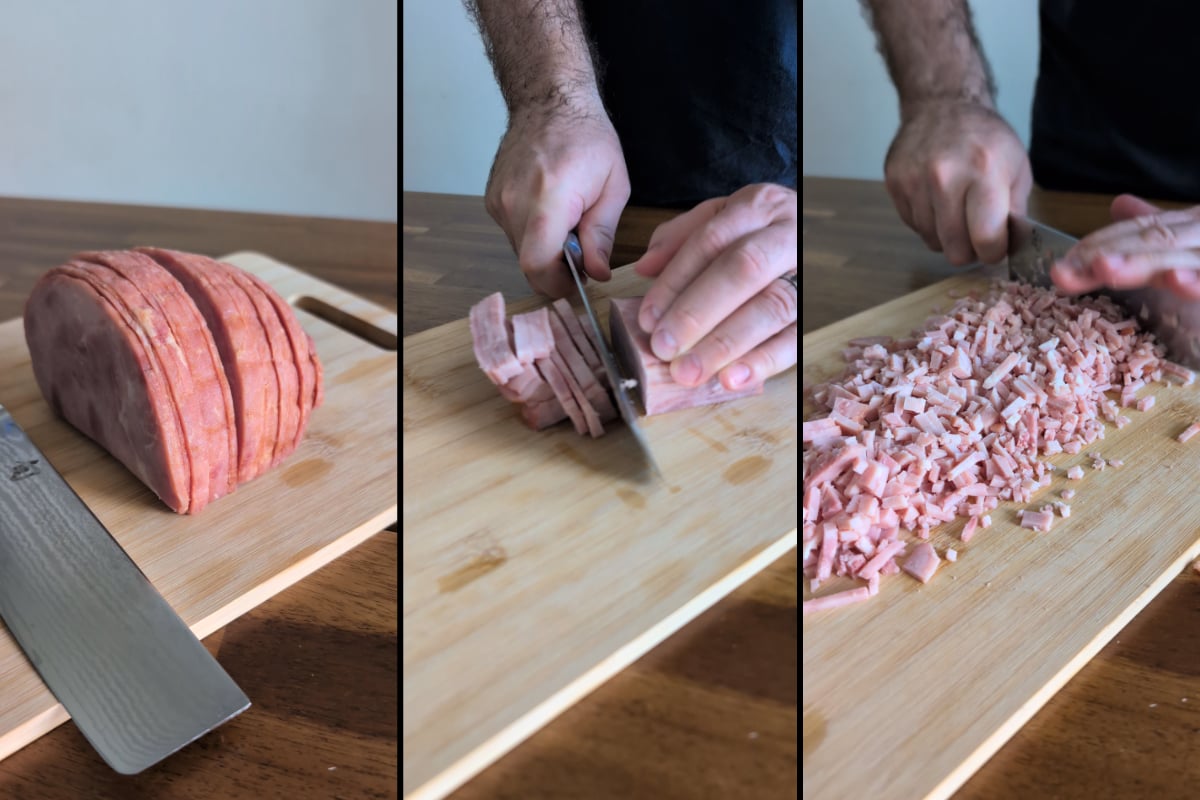 make the deviled ham