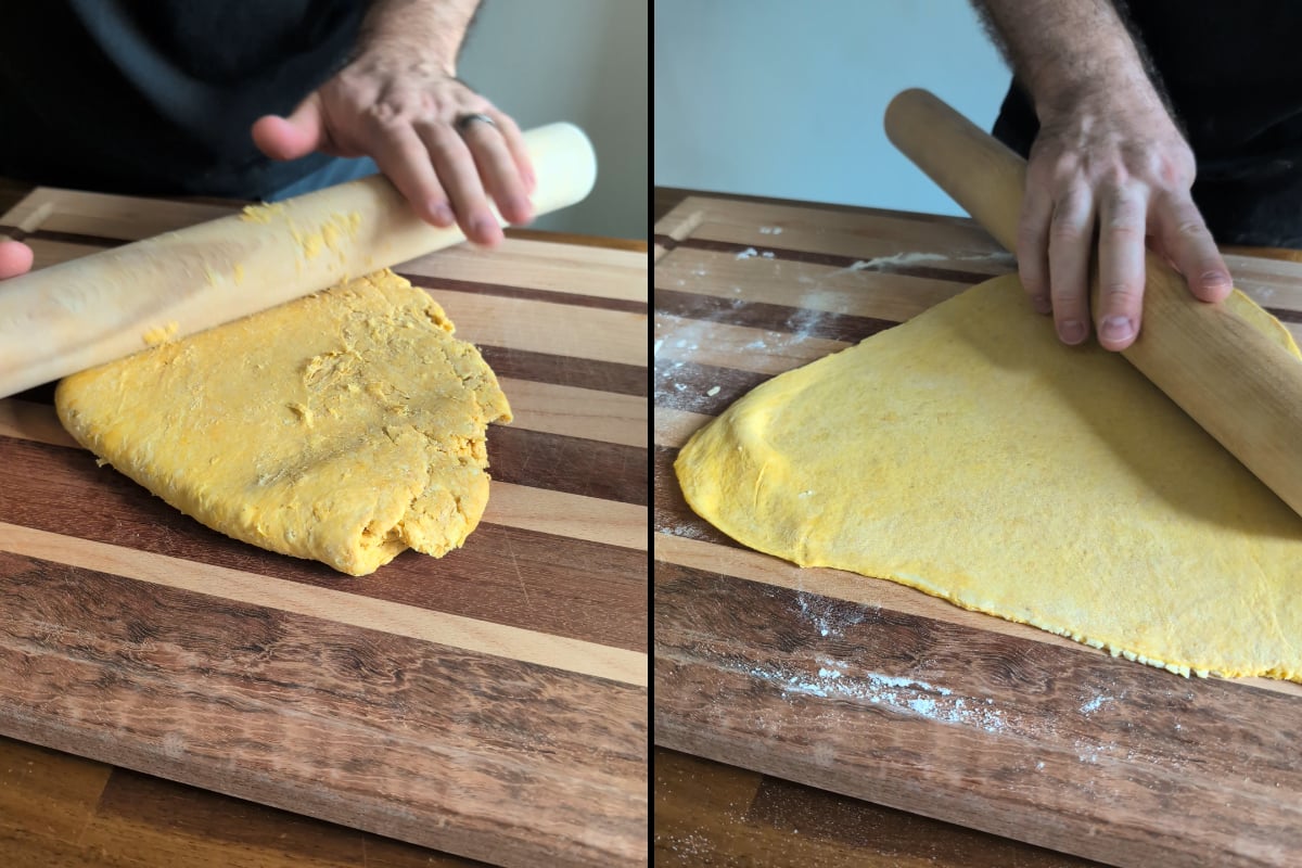 roll out the pastry