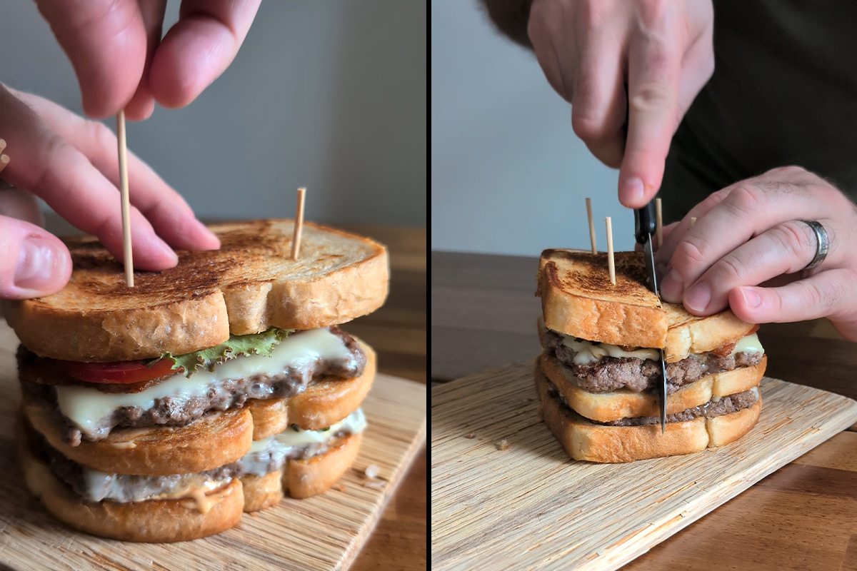 big mac club sandwich