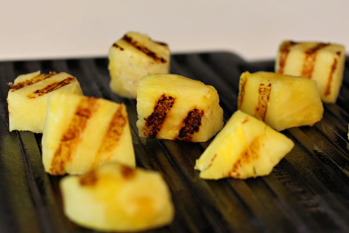 pineapple on the grill