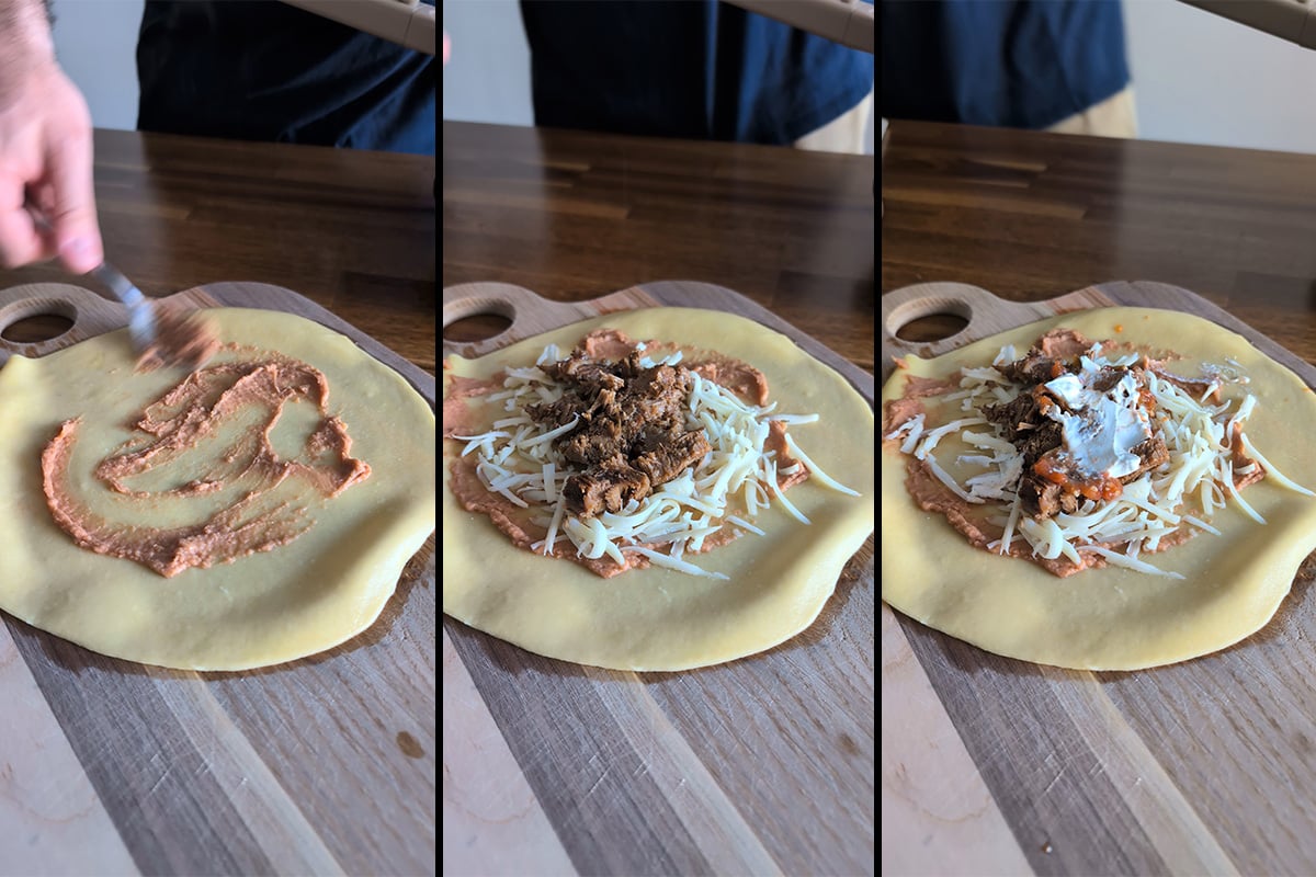 roll up the carnitas burrito manicotti