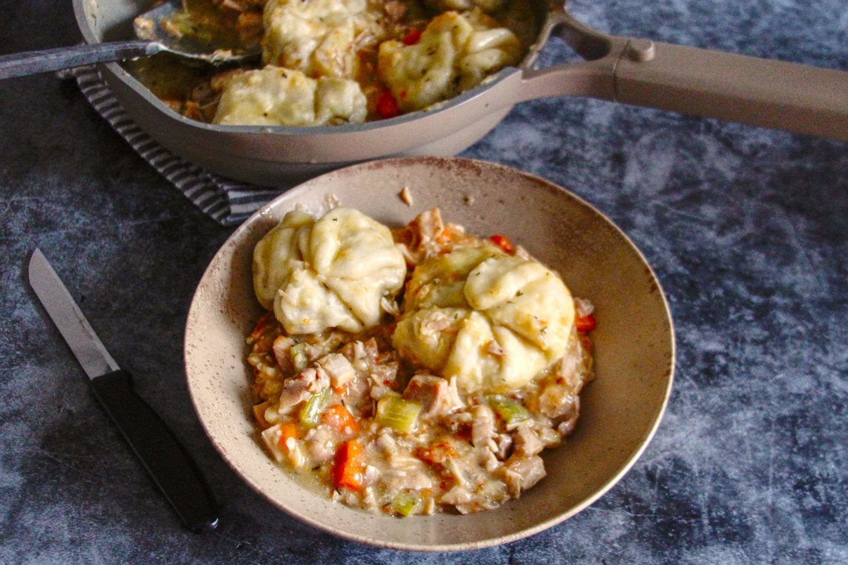 chicken and pork bun stew