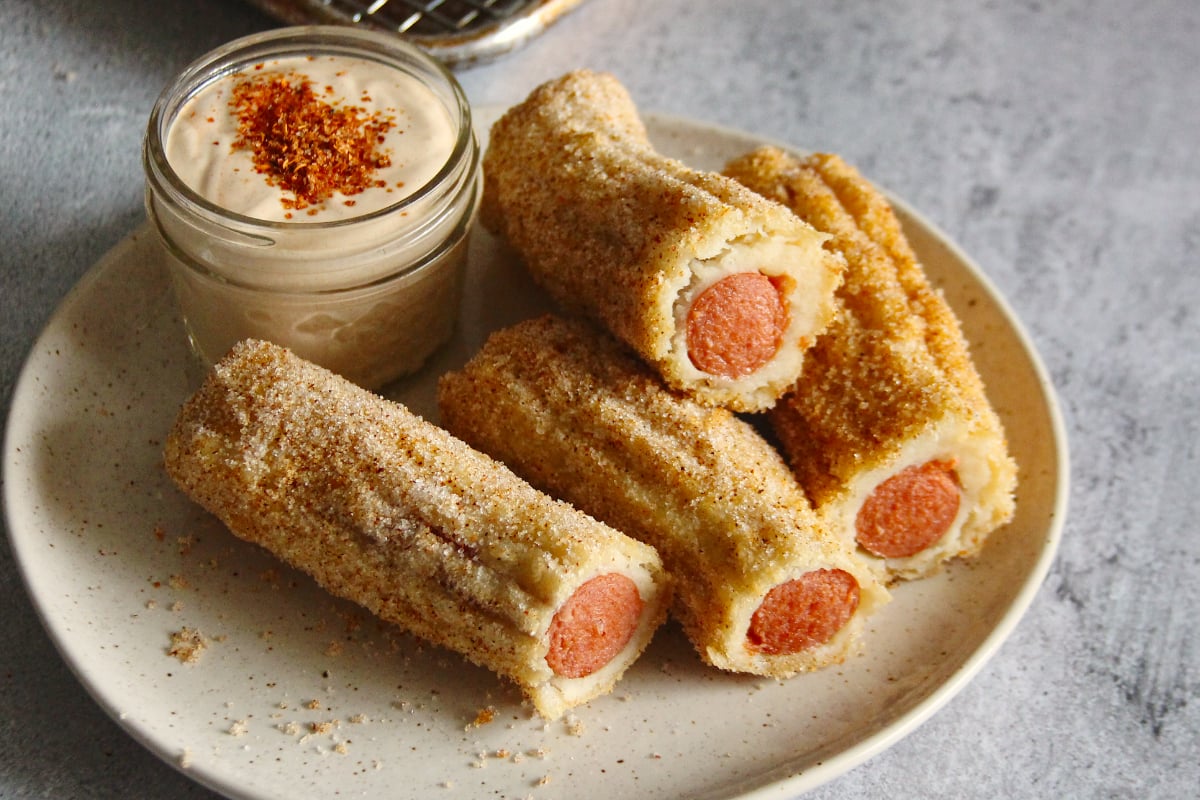 churro hot dogs