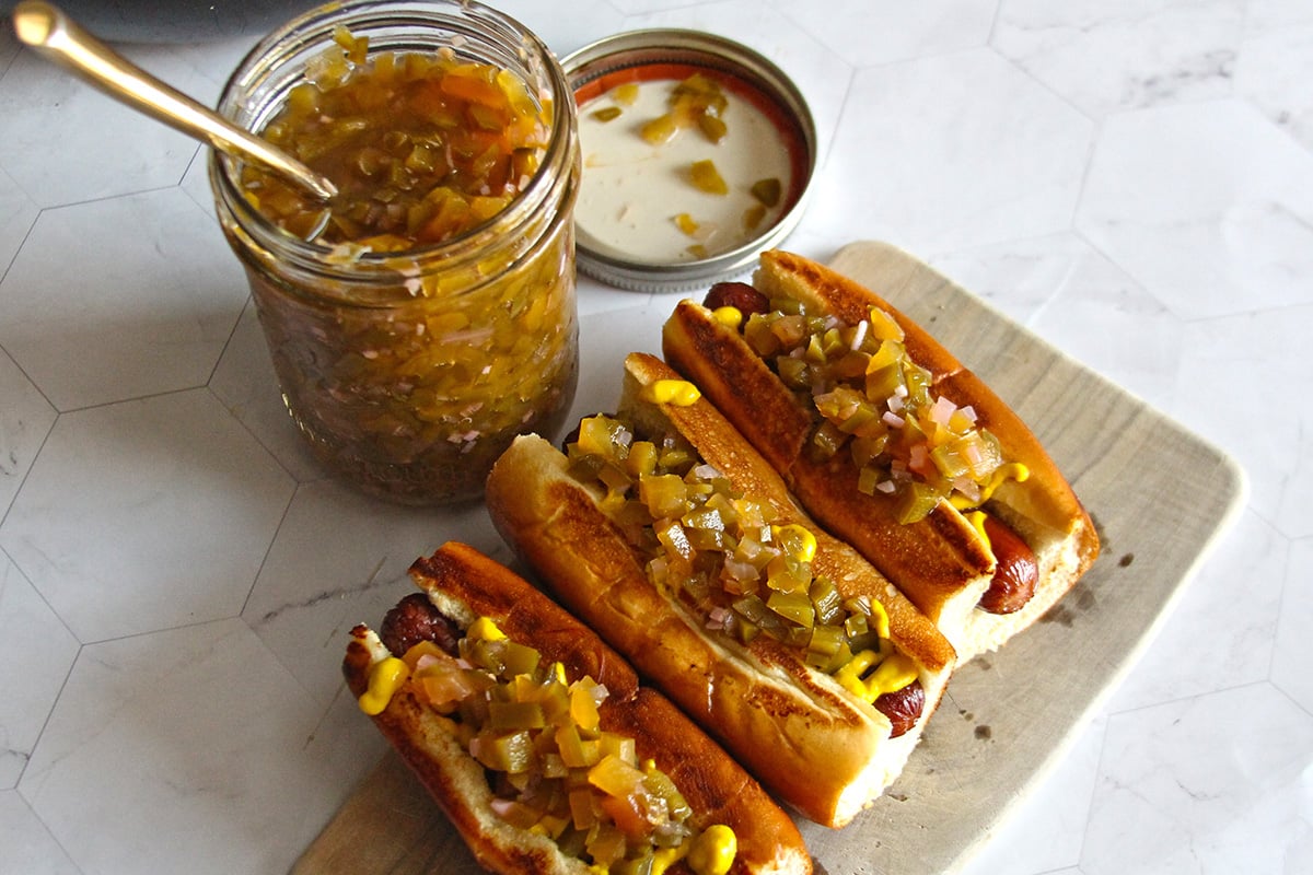 peach jalapeno relish