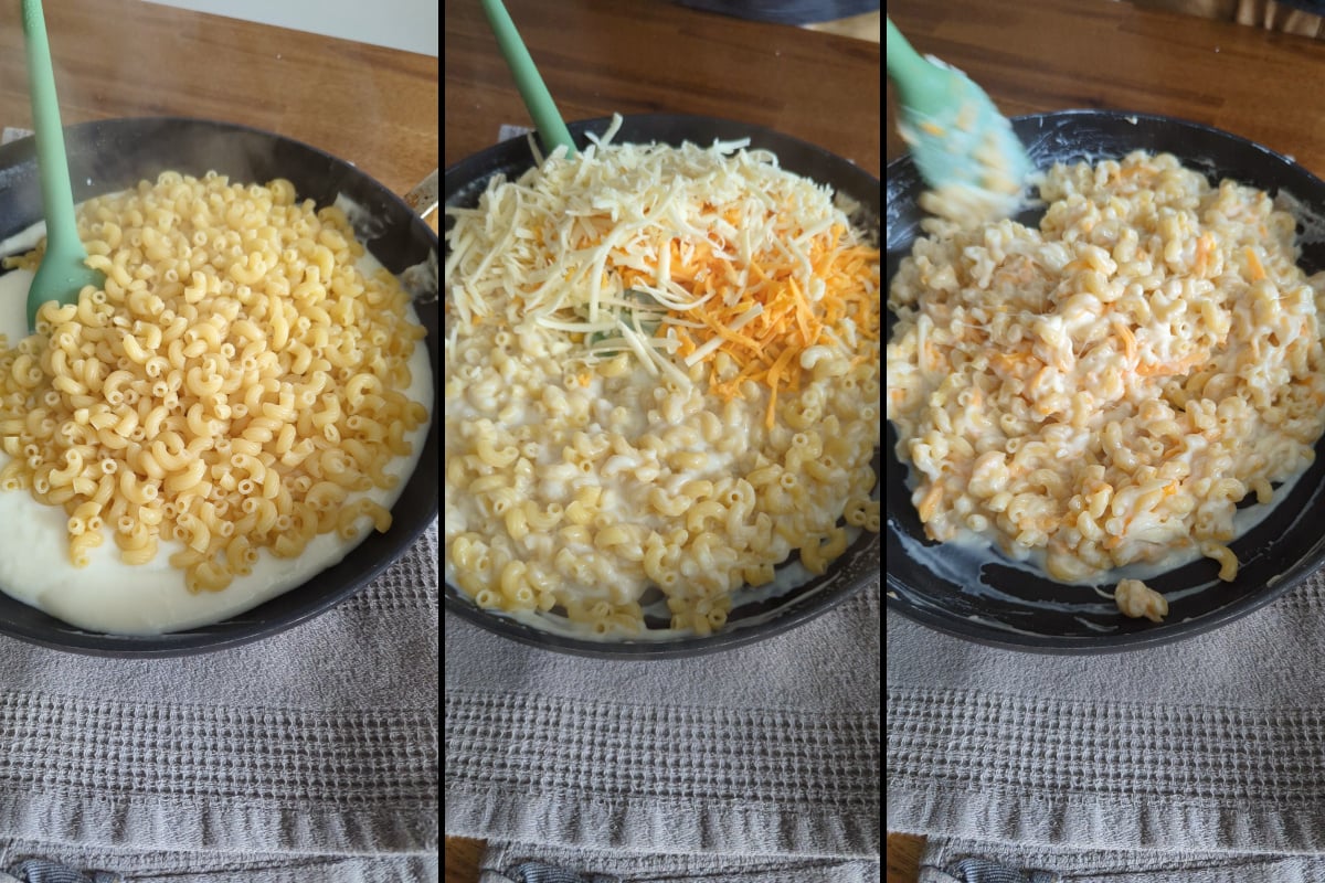 make the mac and cheese