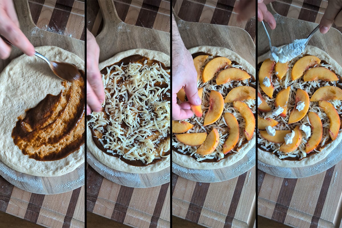 add the toppings