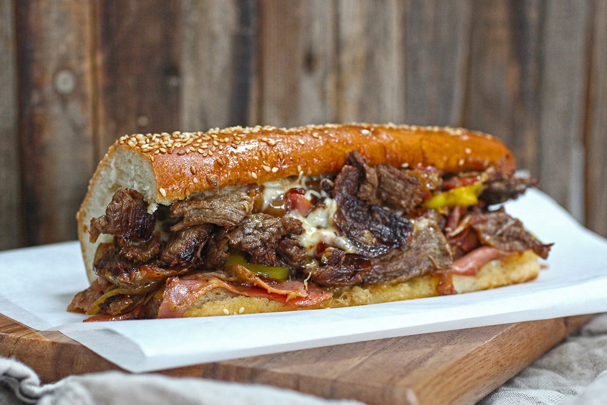 Cheesy meaty goodness!