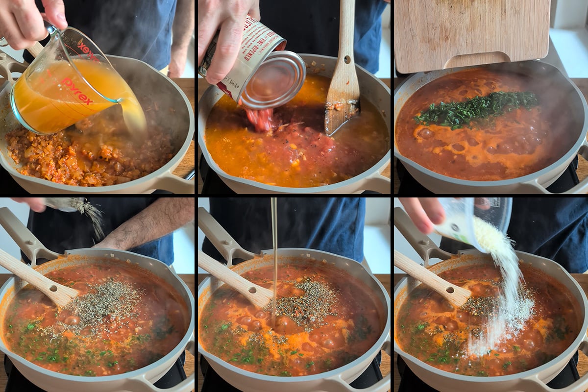 build the tomato soup flavor