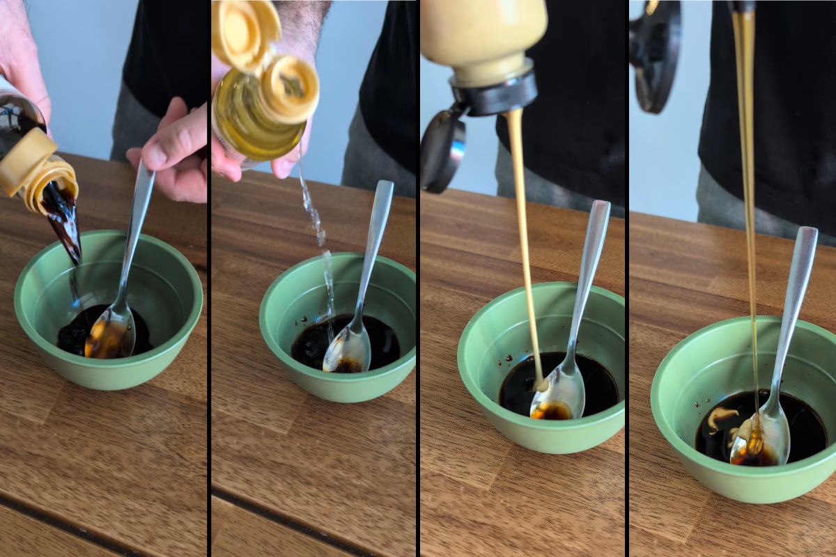 spicy mustard soy sauce