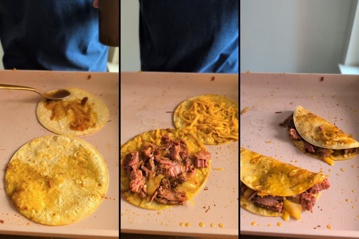 make the corned beef birria tacos