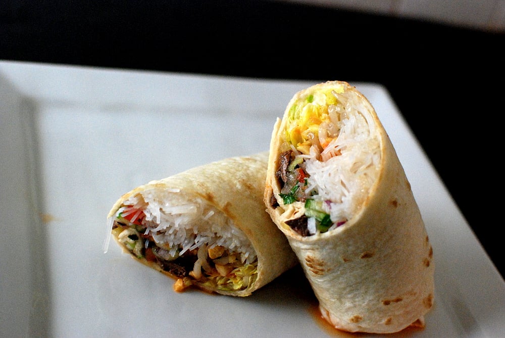 Vietnamese Bun Burrito