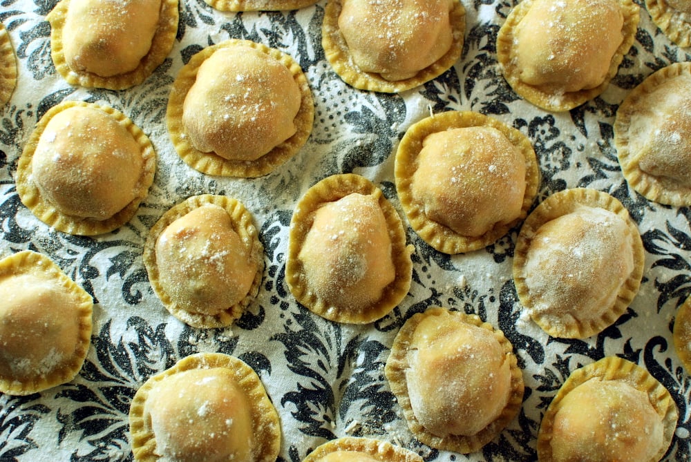 Granola Sweet Potato Ravioli