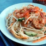 Coconut Vermicelli Salad with Shrimp