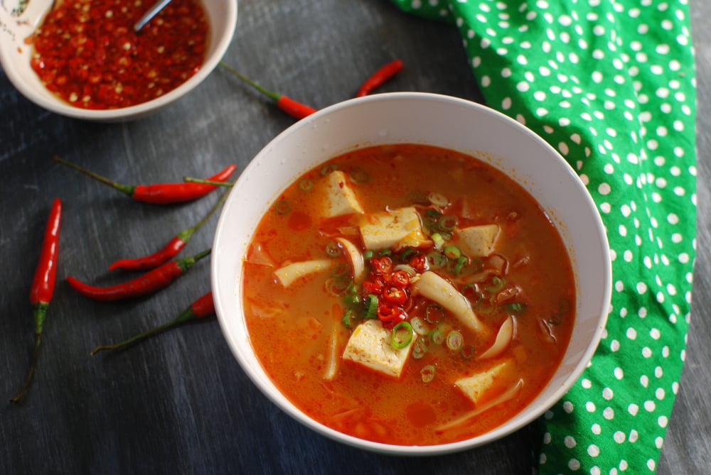 Korean Pork and Cabbage Soup
