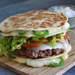 Quesadilla Bun Burger