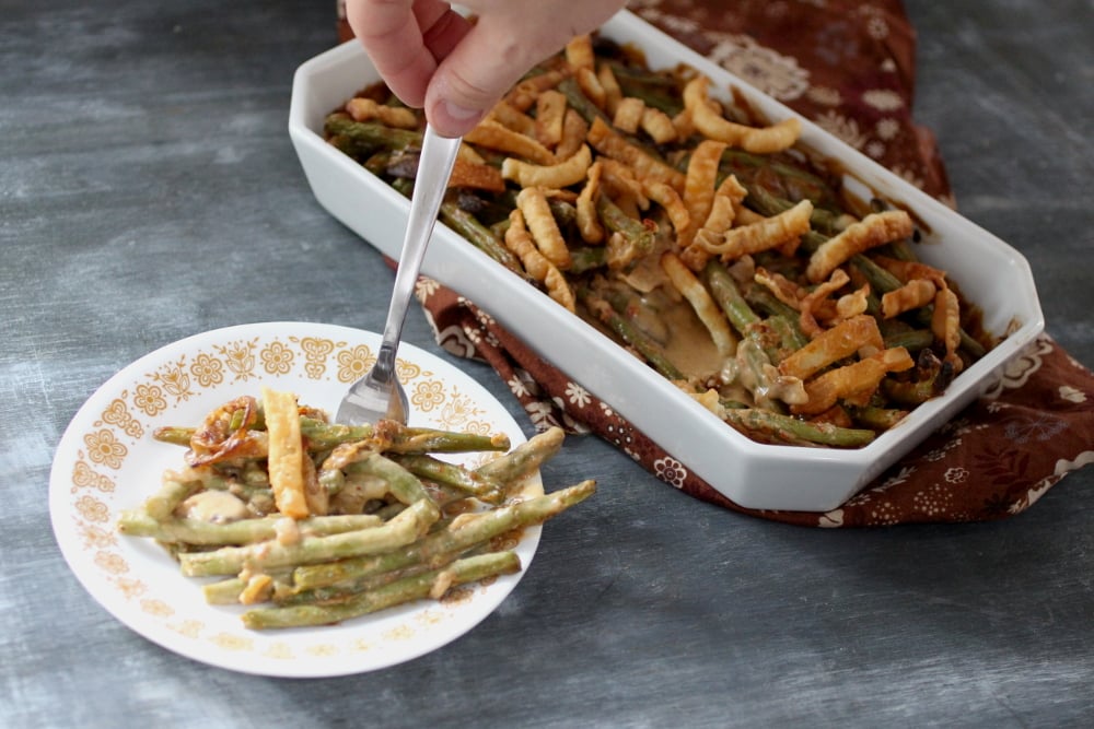 Spicy Coconut Green Beans