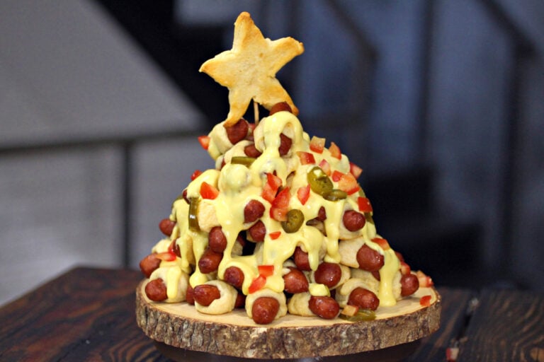 Pigs in a blanket Christmas Tree