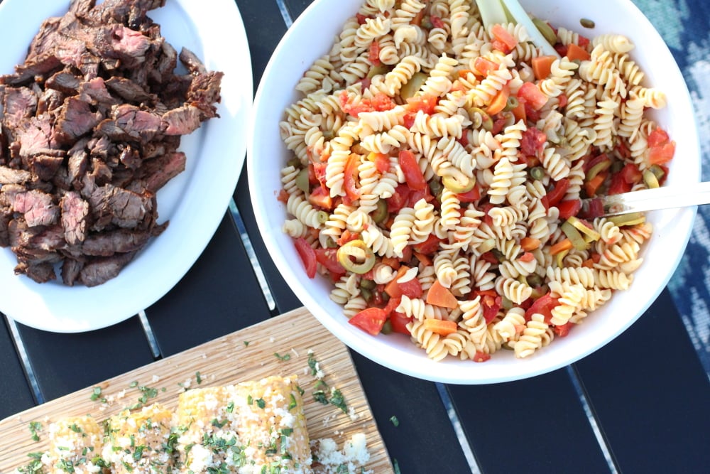 Bloody Mary Pasta Salad