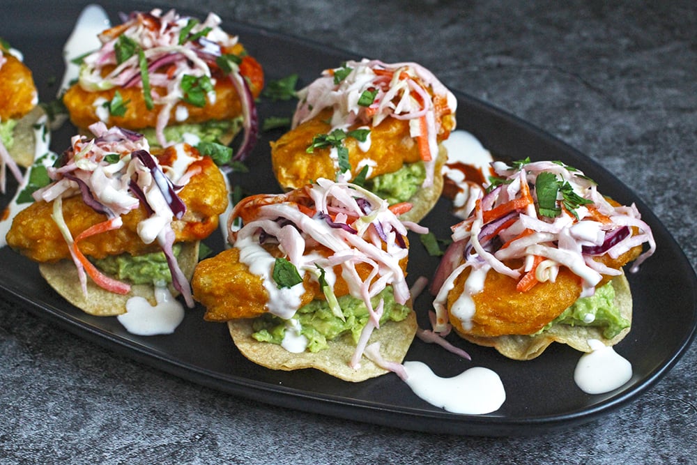Crispy Filet Tostatas