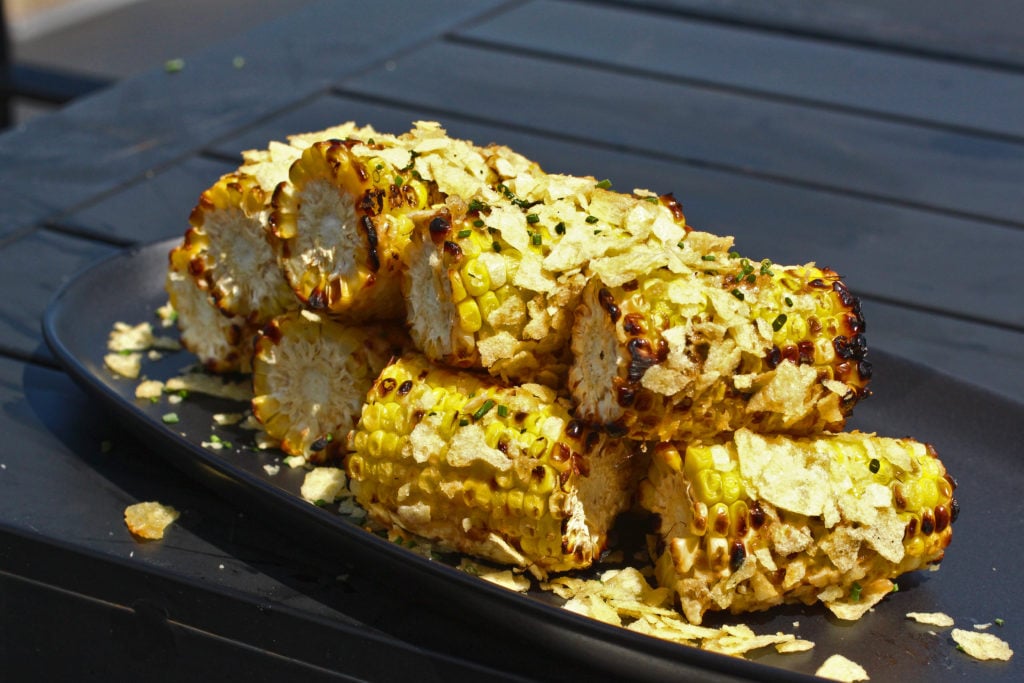 Chip and Dip Grilled Corn