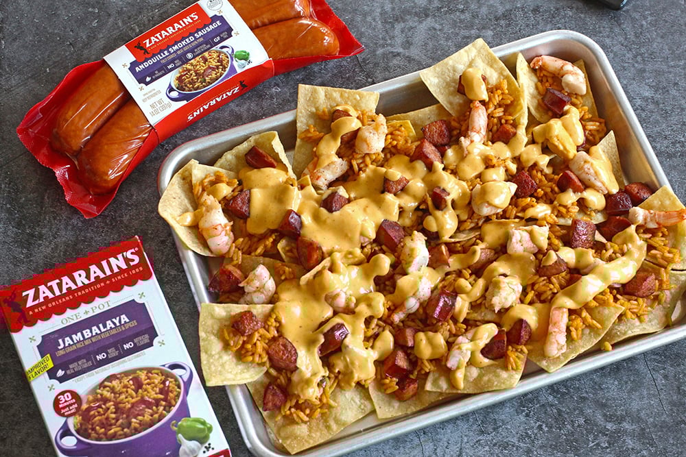 Jambalaya Nachos