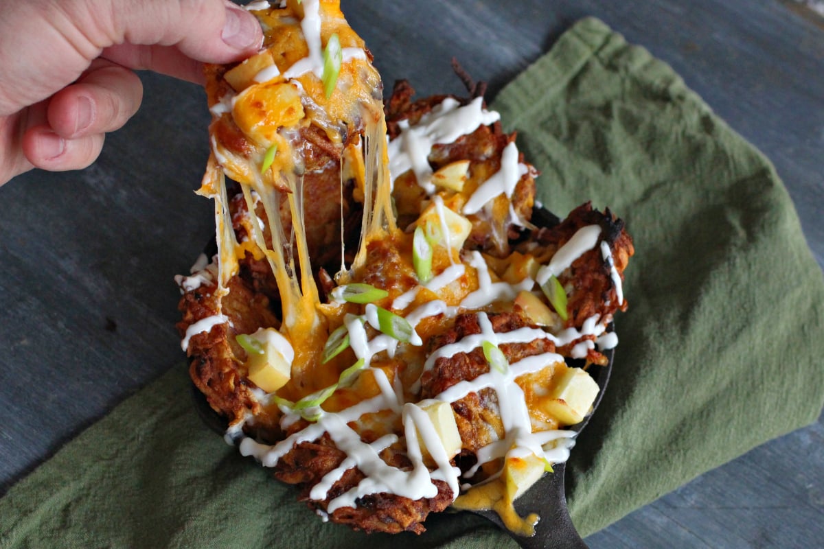 Latke Nachos