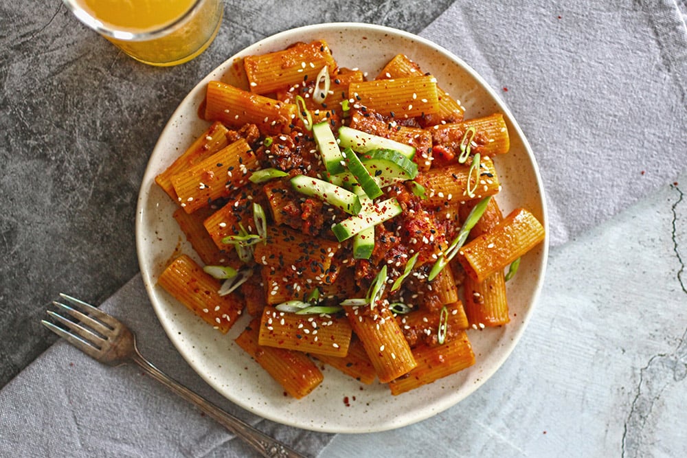 Lamb Bulgogi Bolognese – Bulgognese