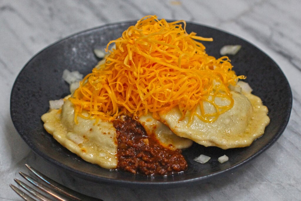 Cincinnati Chili Ravioli