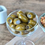 Dirty Martini Stuffed Olives