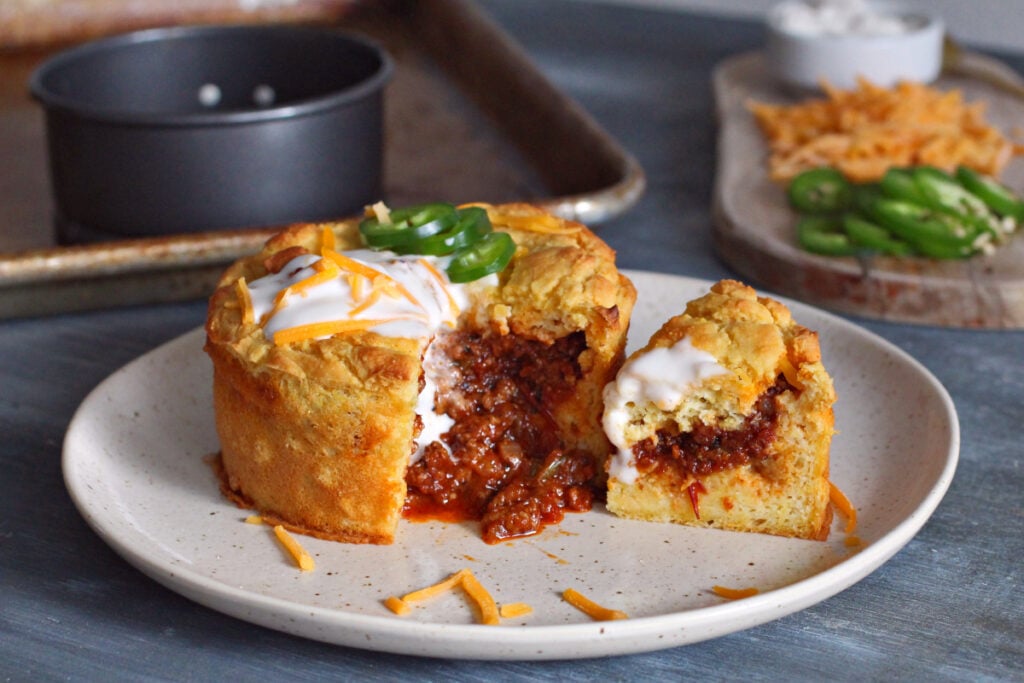 Cornbread Chili Pot Pie