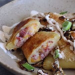 Corned Beef And Cheddar Pierogi