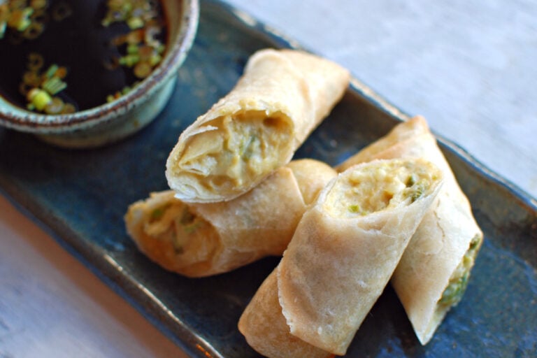 Hummus Jalapeno Spring Rolls