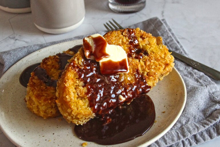 Potato Chip Crusted French Toast