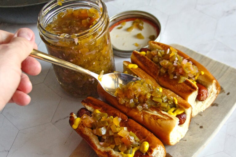 Peach Jalapeno Relish