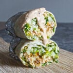 Lemon Pepper Chicken Caesar Wrap