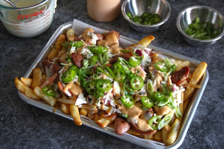 Hot Dog Cheese Fries