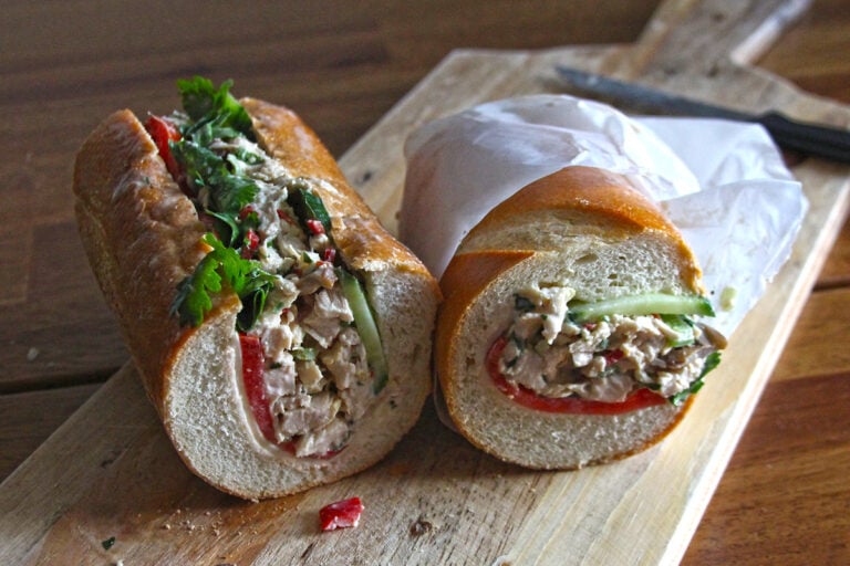 Tom Kha Chicken Salad Sandwich