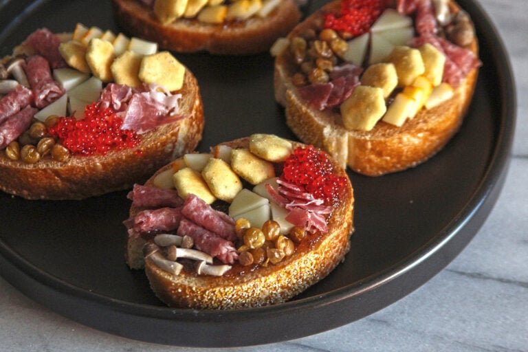 Charcuterie Board Crostini