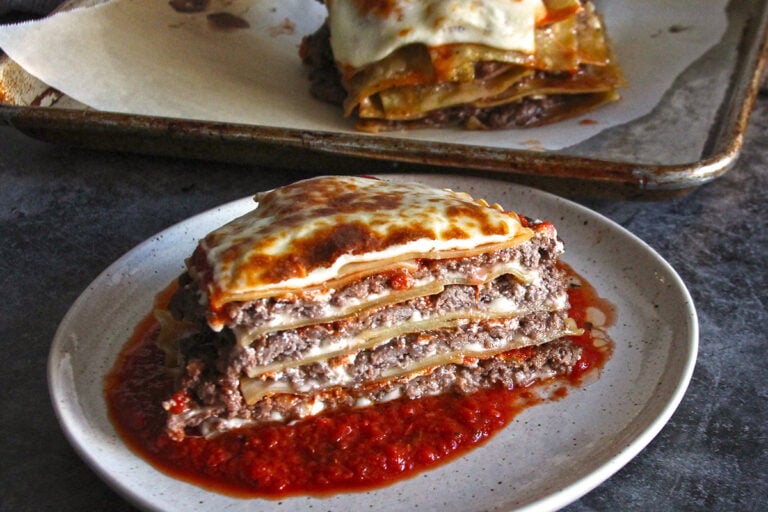 Smash Burger Lasagna