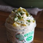 Pickle alfredo pasta