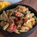 Spicy Shrimp Roll Pasta Salad