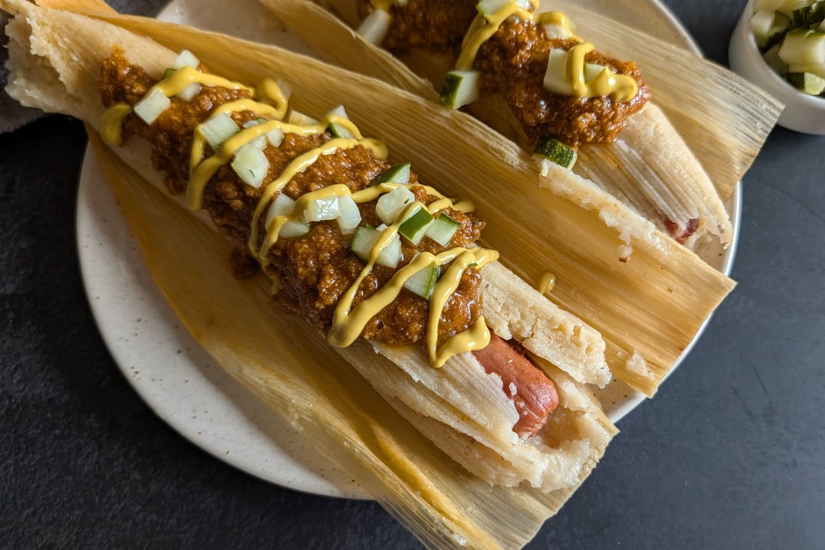 Hot Dog Tamale