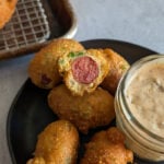 Hot Dog Hush Puppies